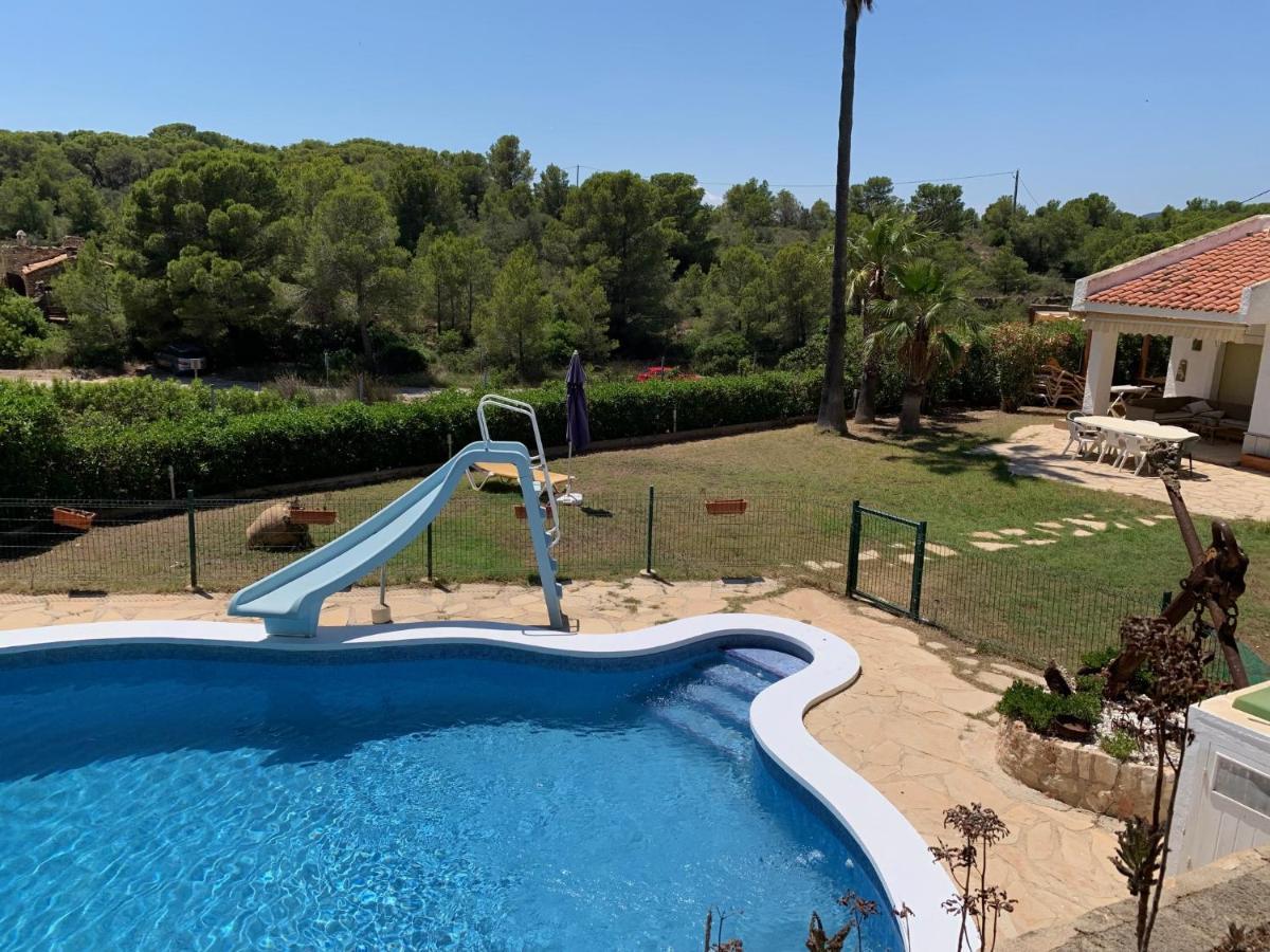 La Casa De L'Estany Villa L'Ametlla de Mar Bagian luar foto