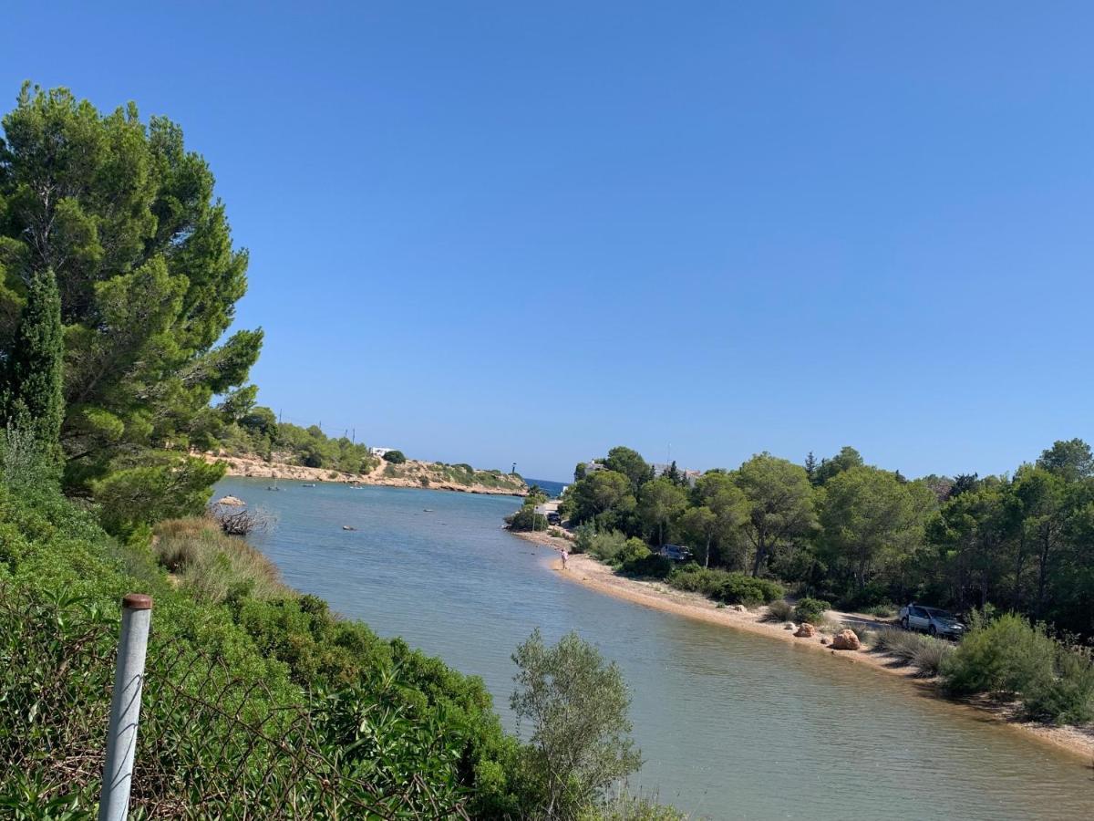 La Casa De L'Estany Villa L'Ametlla de Mar Bagian luar foto