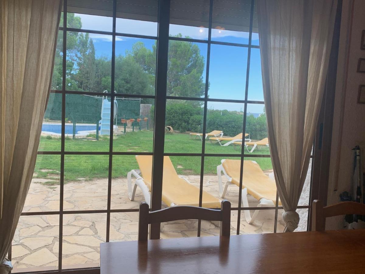 La Casa De L'Estany Villa L'Ametlla de Mar Bagian luar foto