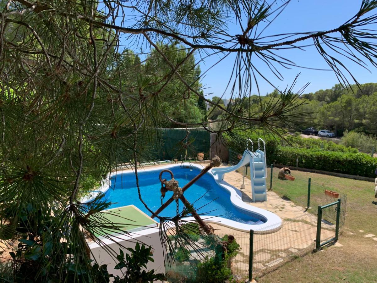 La Casa De L'Estany Villa L'Ametlla de Mar Bagian luar foto